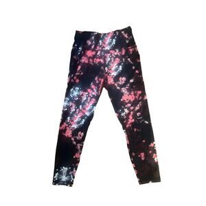 Women S Sweaty Betty The Power 7/8 Length Leggings Cropped Pants Firework Yoga